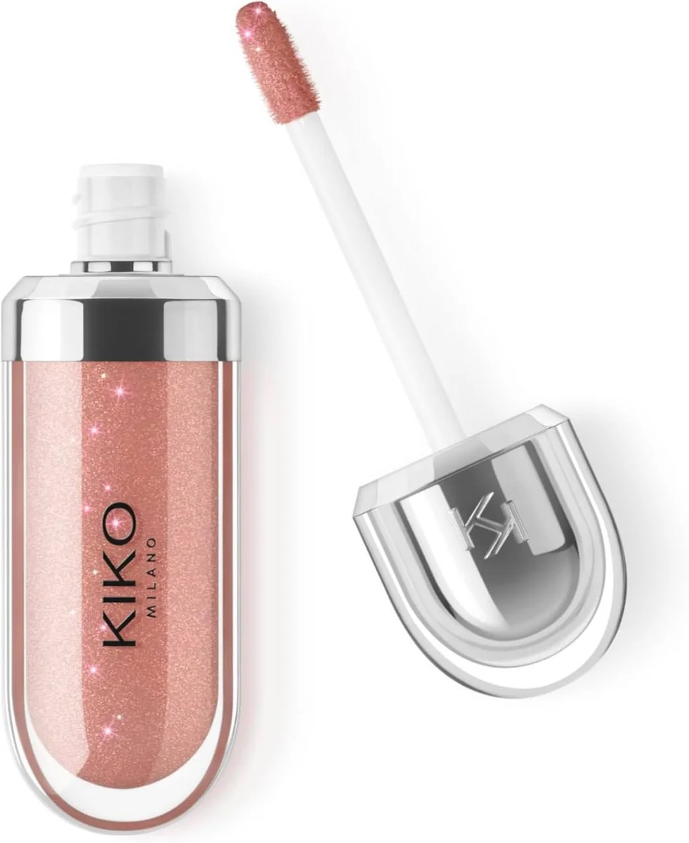 KIKO MILANO, 3D Hydra Lipgloss, Gloss Hidratante Com Efeito 3D, Cor 20 Chestnut