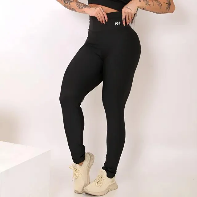 Calça Legging Fitness Zero Transparência Cintura Alta Mercado Livre