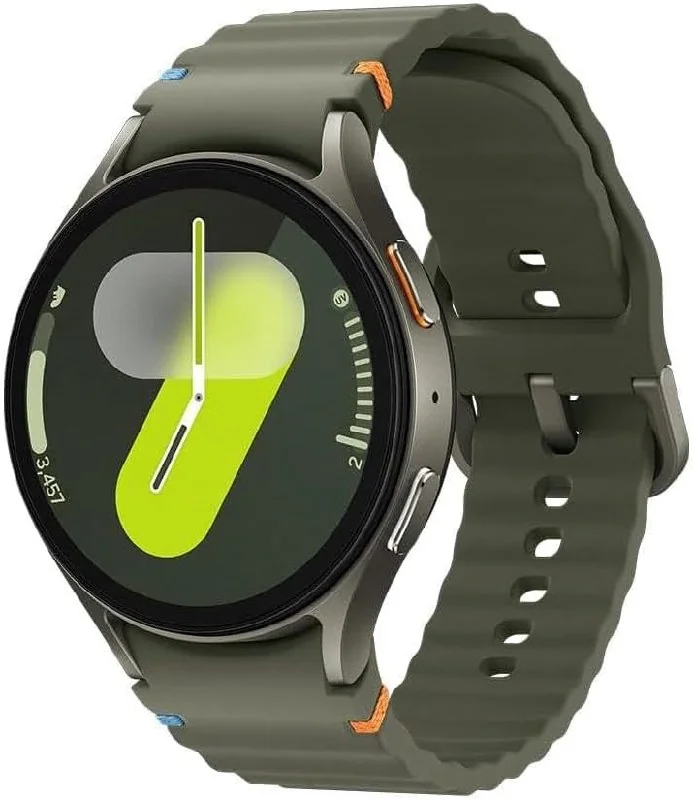 🚀 Samsung Galaxy Watch7 Smartwatch 44mm Bluetooth, Galaxy AI, Tela em Cristal de Safira, GPS de Dupla Frequência, Monitoramento avançado de saúde, sono e de coração, Processador de 3nm - Verde