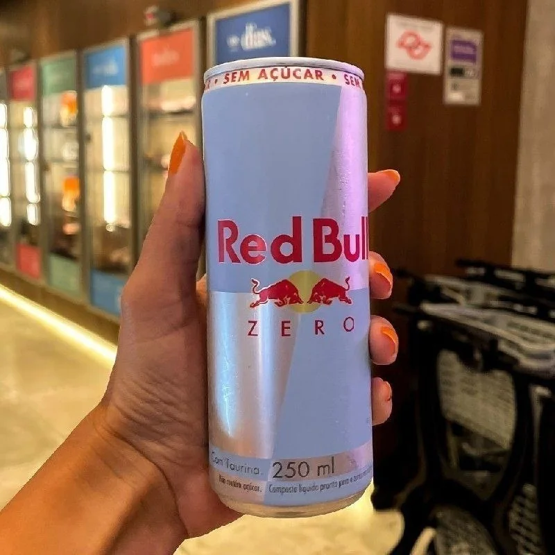 Red Bull Energético Zero Sem Açúcar 250ml - 4 latas
