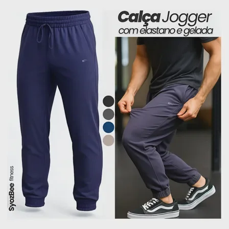 Calça Tactel Masculino Jogger com Elastano Mercado Livre