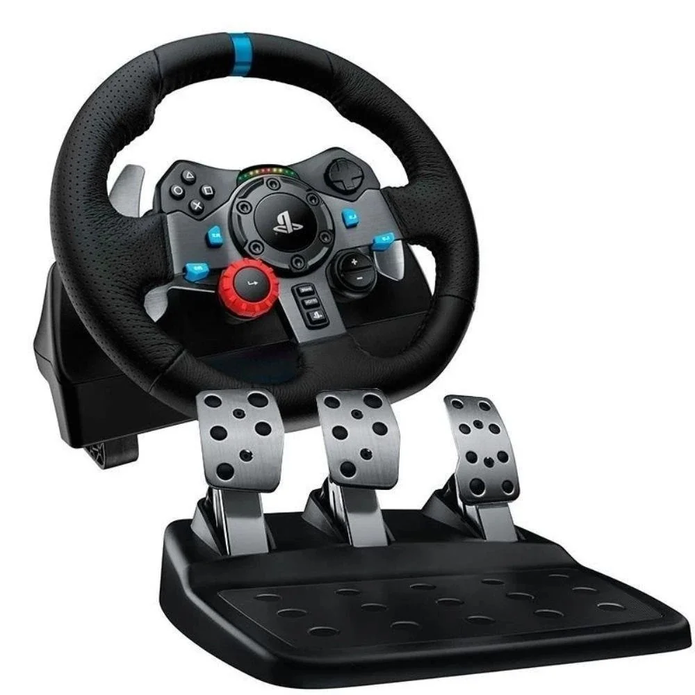 Volante de Corrida Driving Force com Pedal Logitech G29 PS4 Shopee