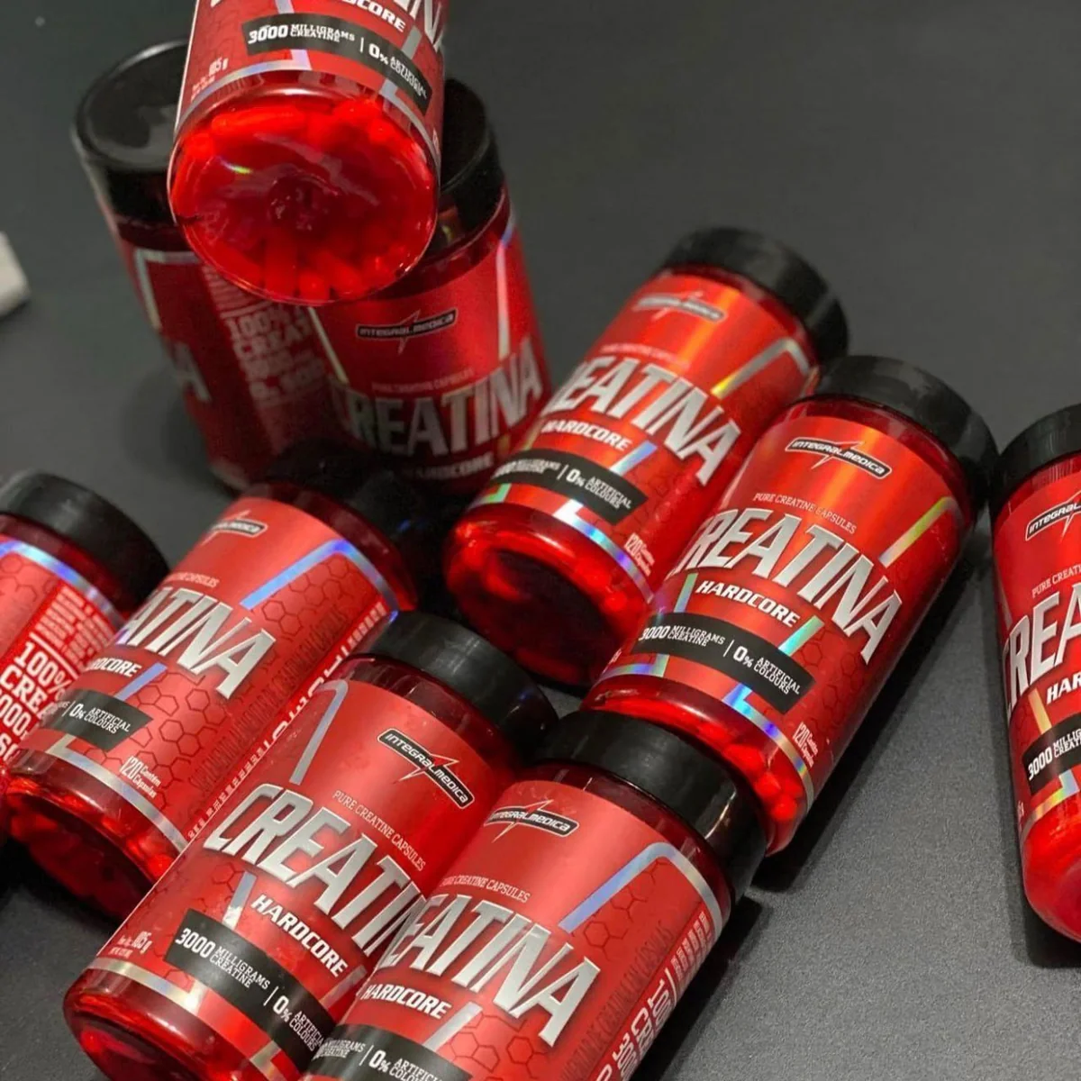 Creatina Hardcore 100% Pura 120 Capsulas - Integralmedica Mercado Livre