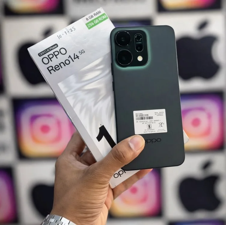 Smartphone OPPO Reno 14 F Dark Side Edition 256GB 12GB RAM