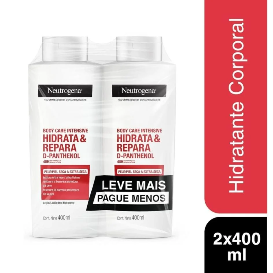Neutrogena Hidratante Corporal Body Care Hidrata&Repara, 400ml