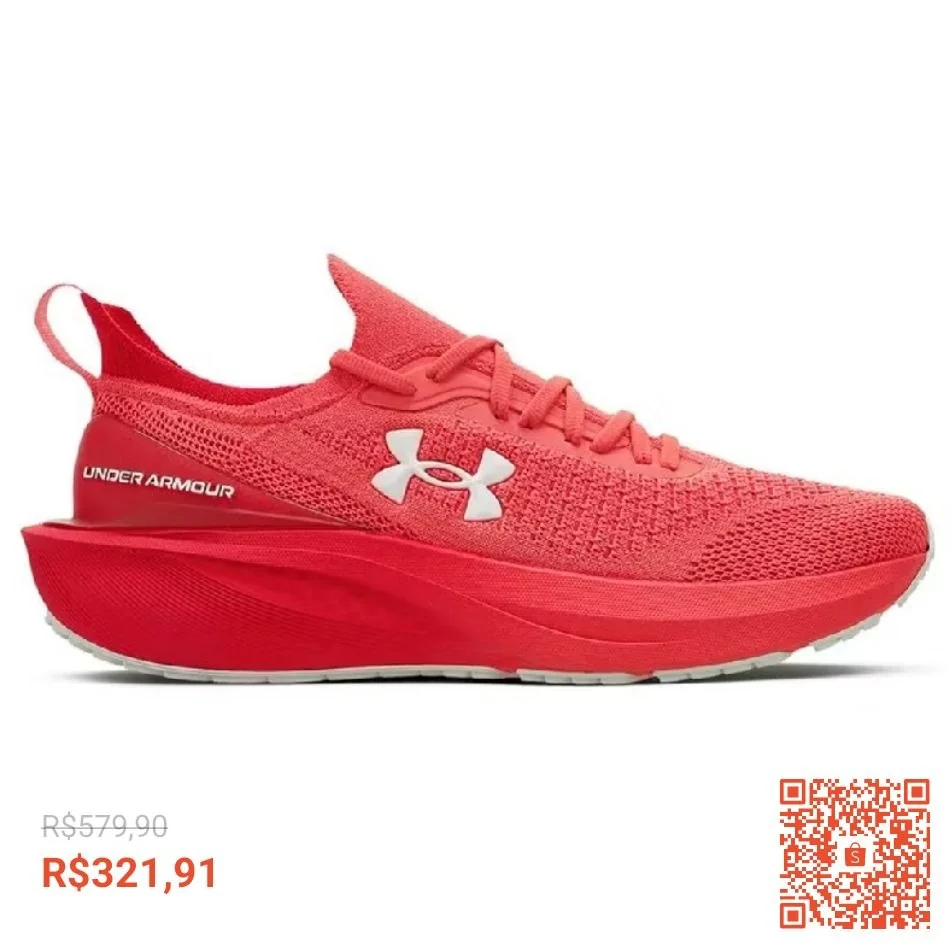 Tênis de Corrida Unissex Confortável Quicker 2 6006985 - Under Armour