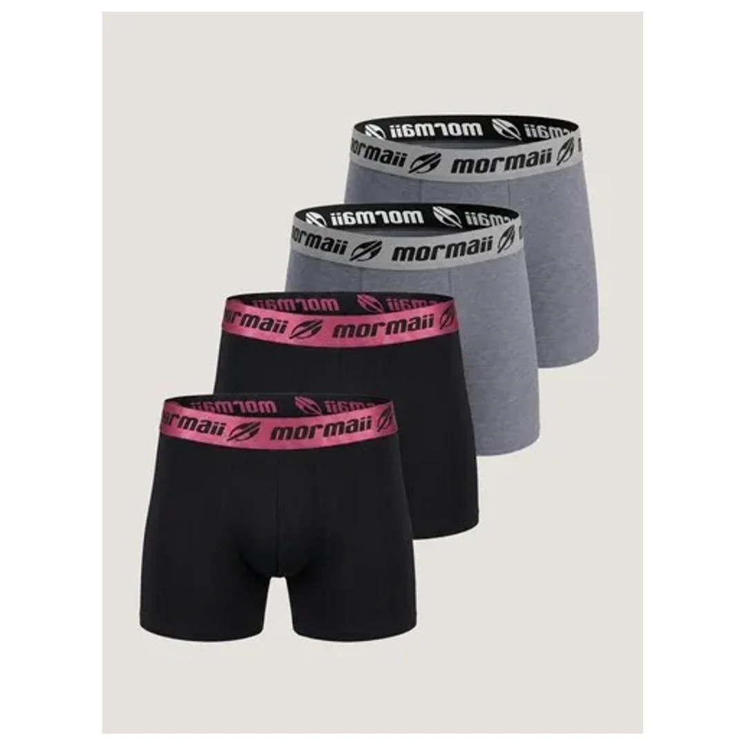 Kit 4 Cuecas Boxer Mormaii Masculino Liso Algodão Mercado Livre