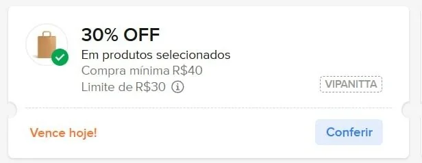CUPOM MERCADO LIVRE!