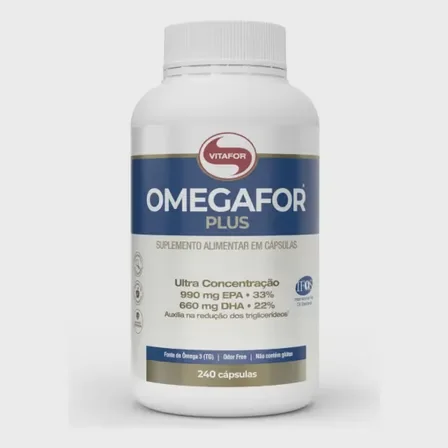 Suplemento Alimentar Omegafor Plus Epa E Dha 240 Cápsulas Vitafor Sem Sabor Mercado Livre
