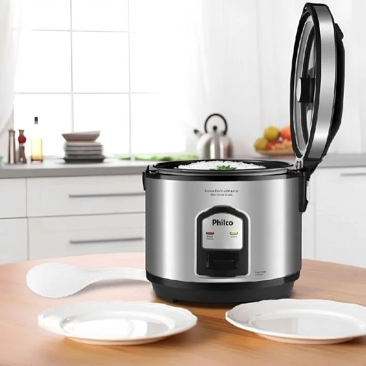 Panela de Arroz Elétrica Philco 5 Xícaras 1,6L 127/220v