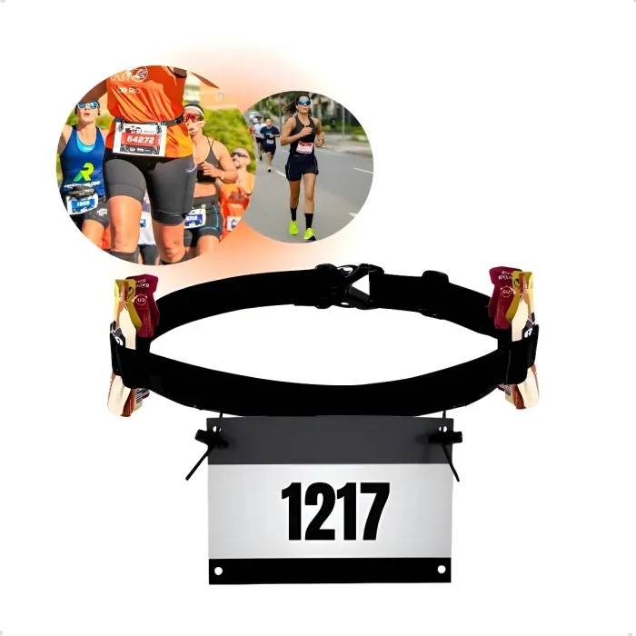 Cinto porta número e porta gel para corrida e ciclismo Mercado Livre