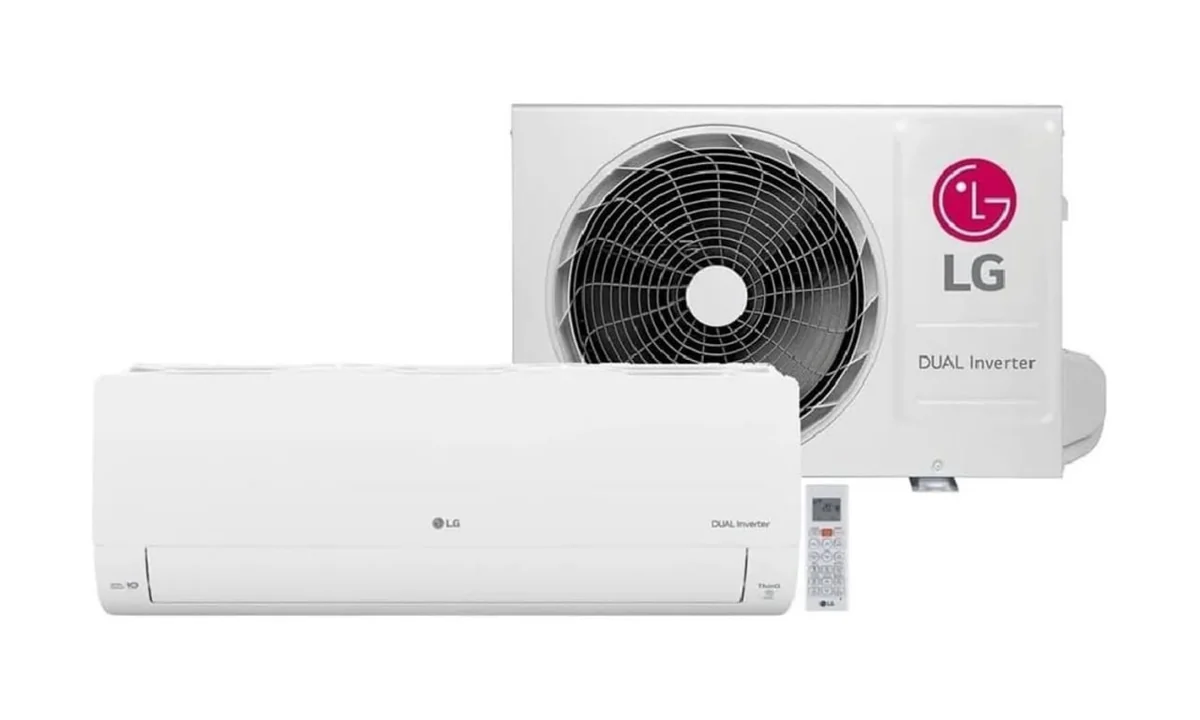 Ar Condicionado Split 12000 Btus Lg Dual Inverter Voice +ia Frio S3nq12ja31l.eb2gam1-220v