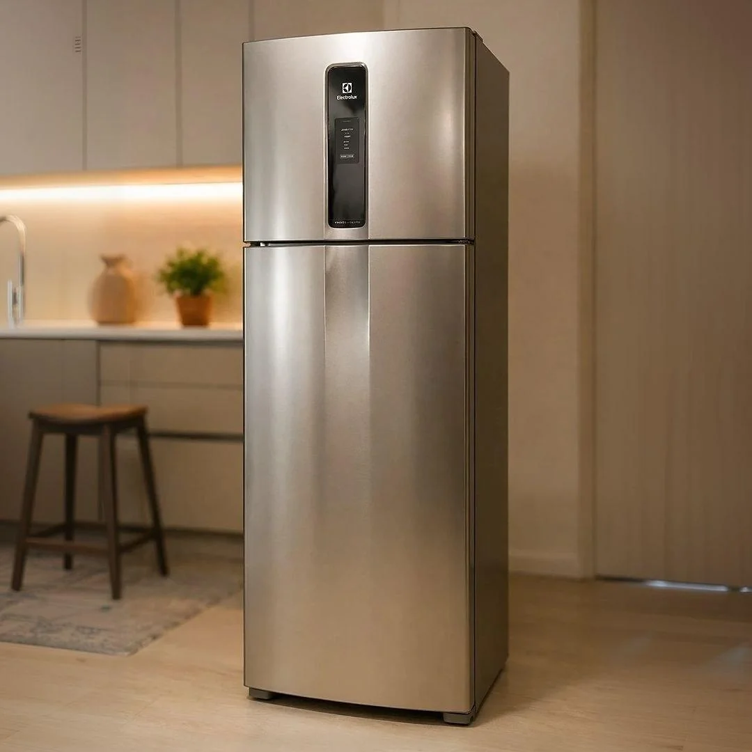 🚀 Geladeira Electrolux Frost Free Inverter 480L Efficient com AutoSense SmartBivolt Duplex (IT70S) - Bivolt (inox)