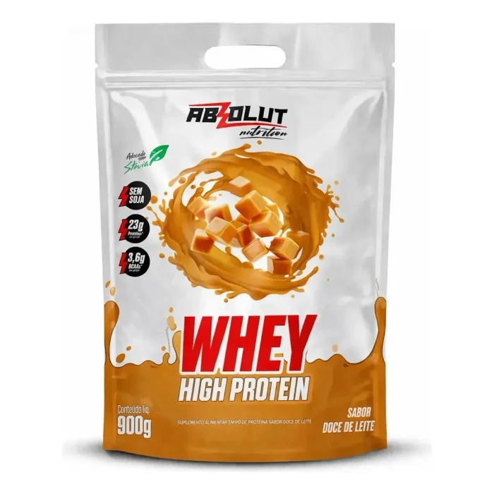 Whey High Protein 900g Absolut - Doce de Leite Mercado Livre