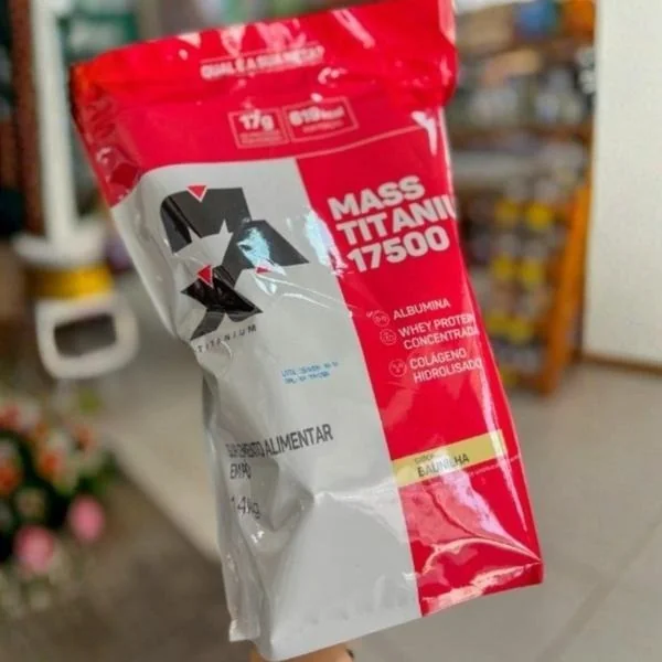 Hipercalórico Mass Titanium 17500 3kg - Max Titanium Mercado Livre