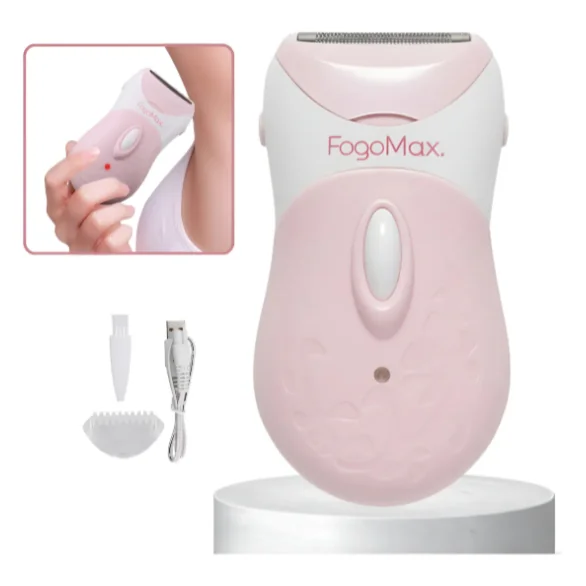 Depilador Elétrico Feminino Lavável Recarregável Portátil Facial E Corporal Shopee