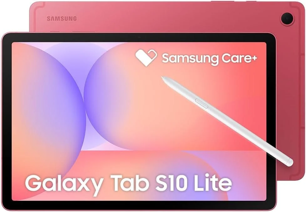 Galaxy Tab S10 Lite, 128GB, Tela 10.9", WIFI, Vermelho