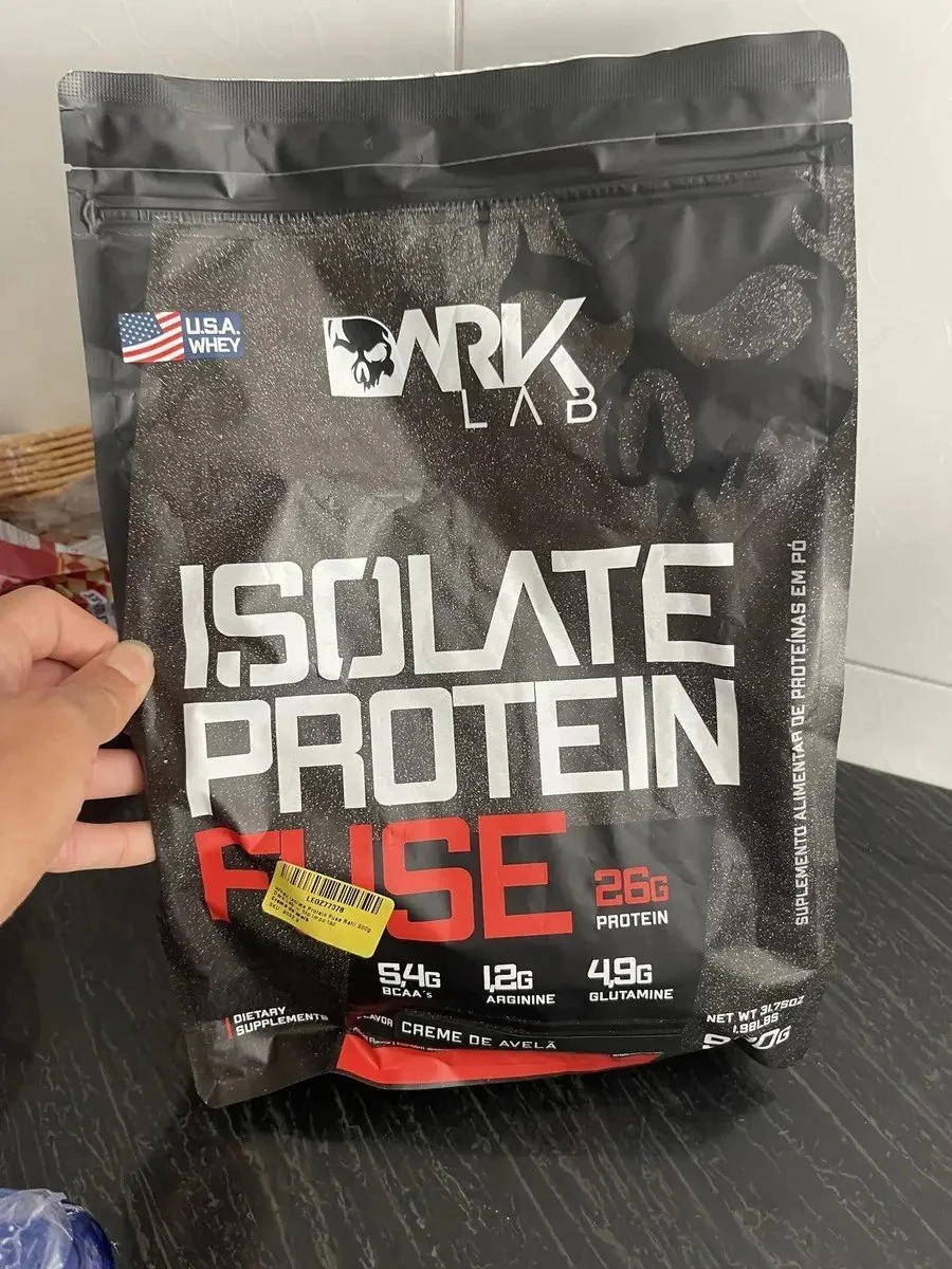 Whey Isolate Protein Fuse 900g Dark Lab Sabor Chocolate Mercado Livre