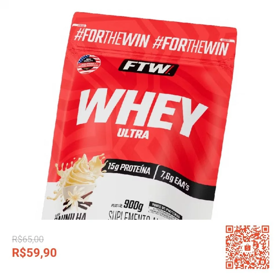 Whey Ultra Protein Refil 900GB - FTW