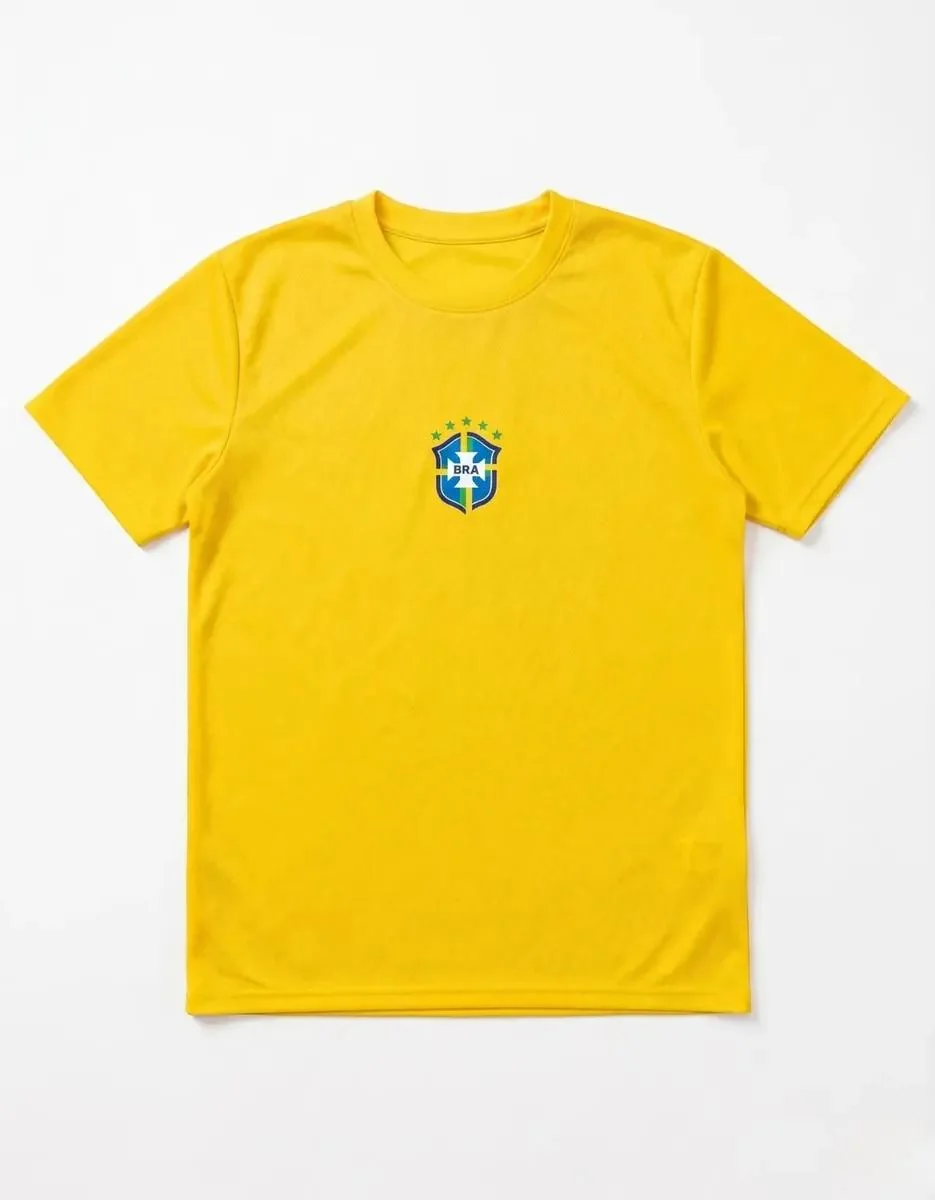 Camisa do Brasil Camiseta Copa do Mundo Dry Fit Mercado Livre