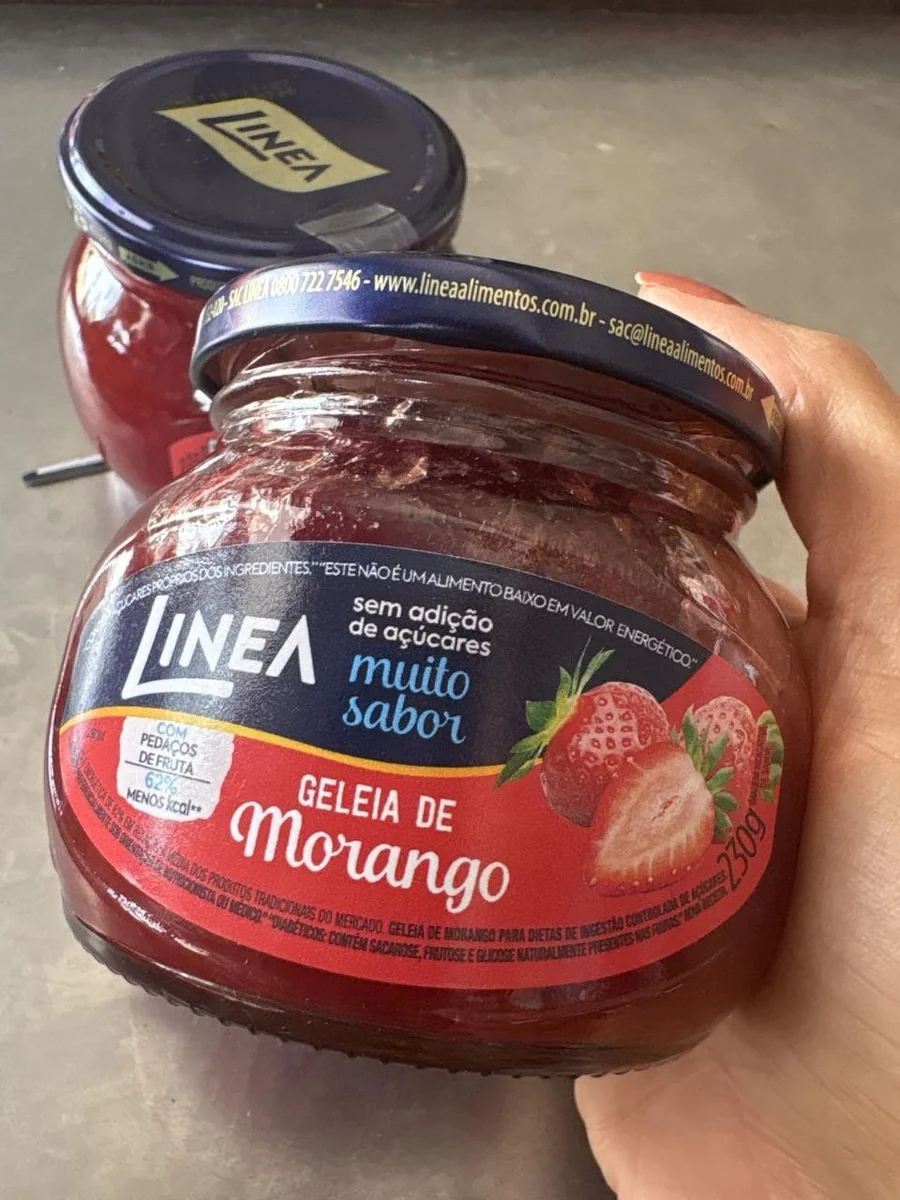 Linea Geleia de Morango 230g (Sem Adição de Açúcar)