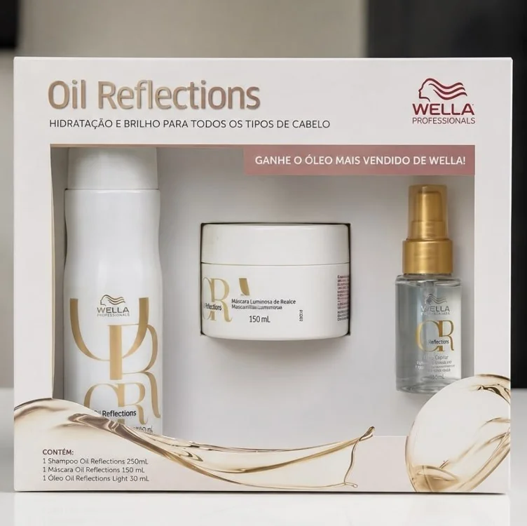 Kit Wella Professionals Oil Reflections Power Trio