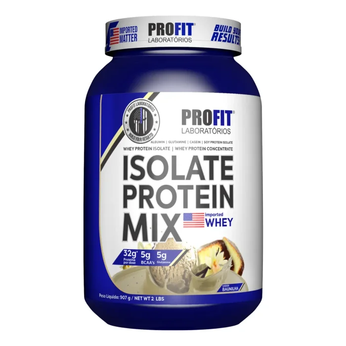 Whey Isolado BCAA Glutamina Profit Labs Mercado Livre