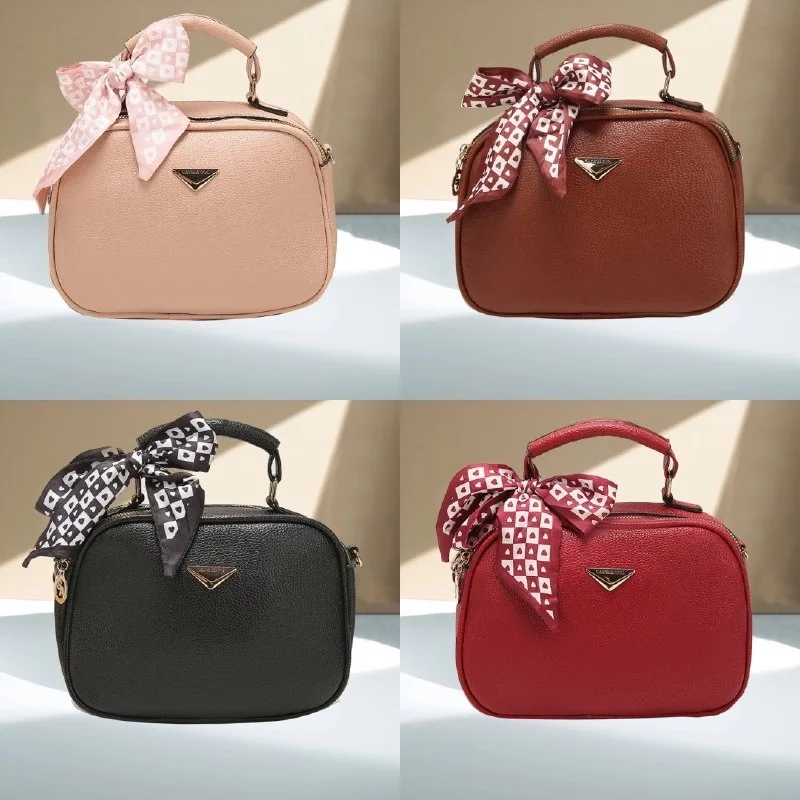 Bolsa Feminina Alça De Gorssa Transversal com laco la338
