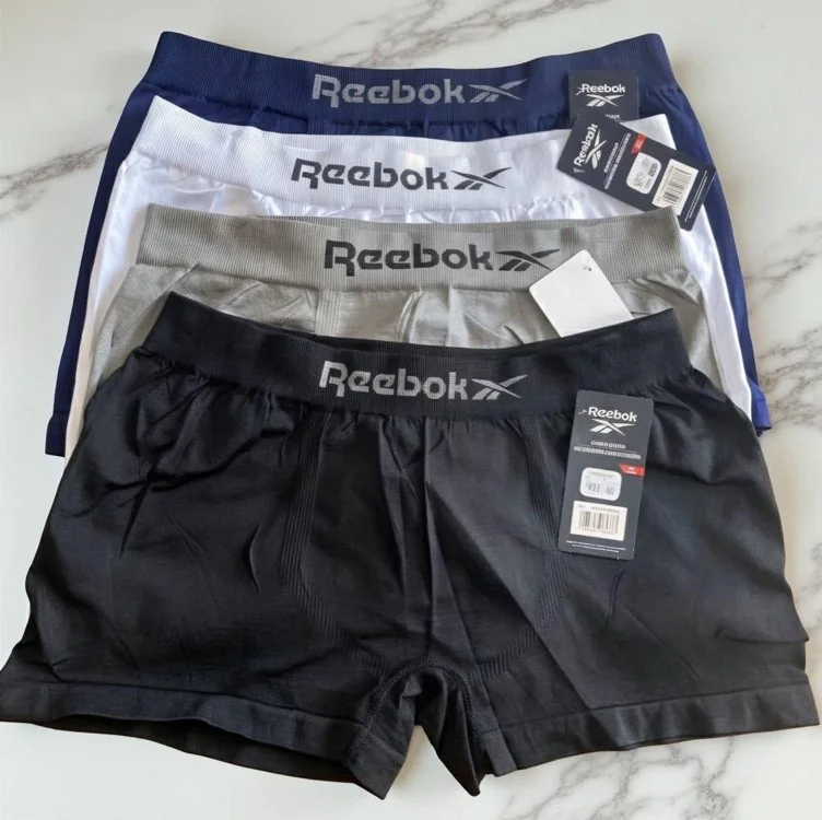 Kit 6 Cuecas Boxer Reebok Microfibra Sem Costura Original Mercado Livre