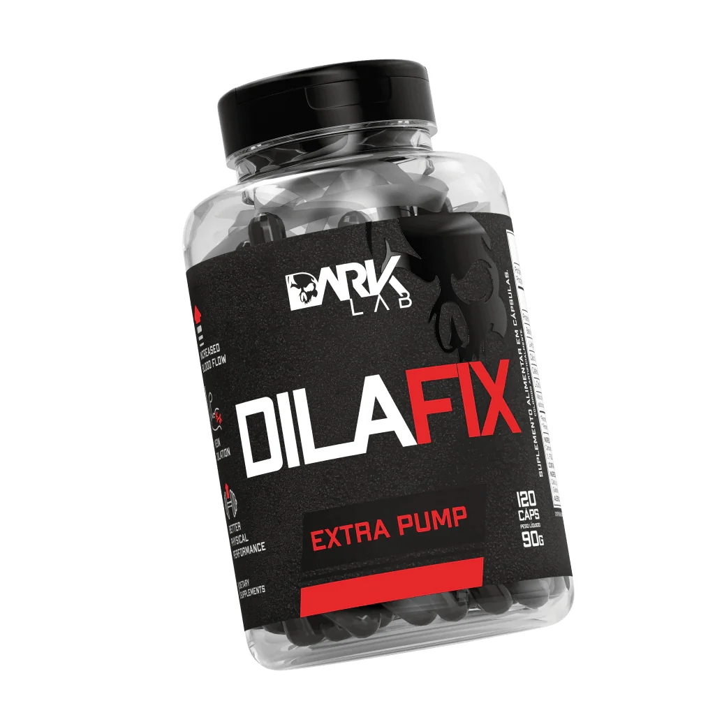 Pré Treino Dilafix Extra Pump Vasodilatador 120 Caps Dark Lab Shopee