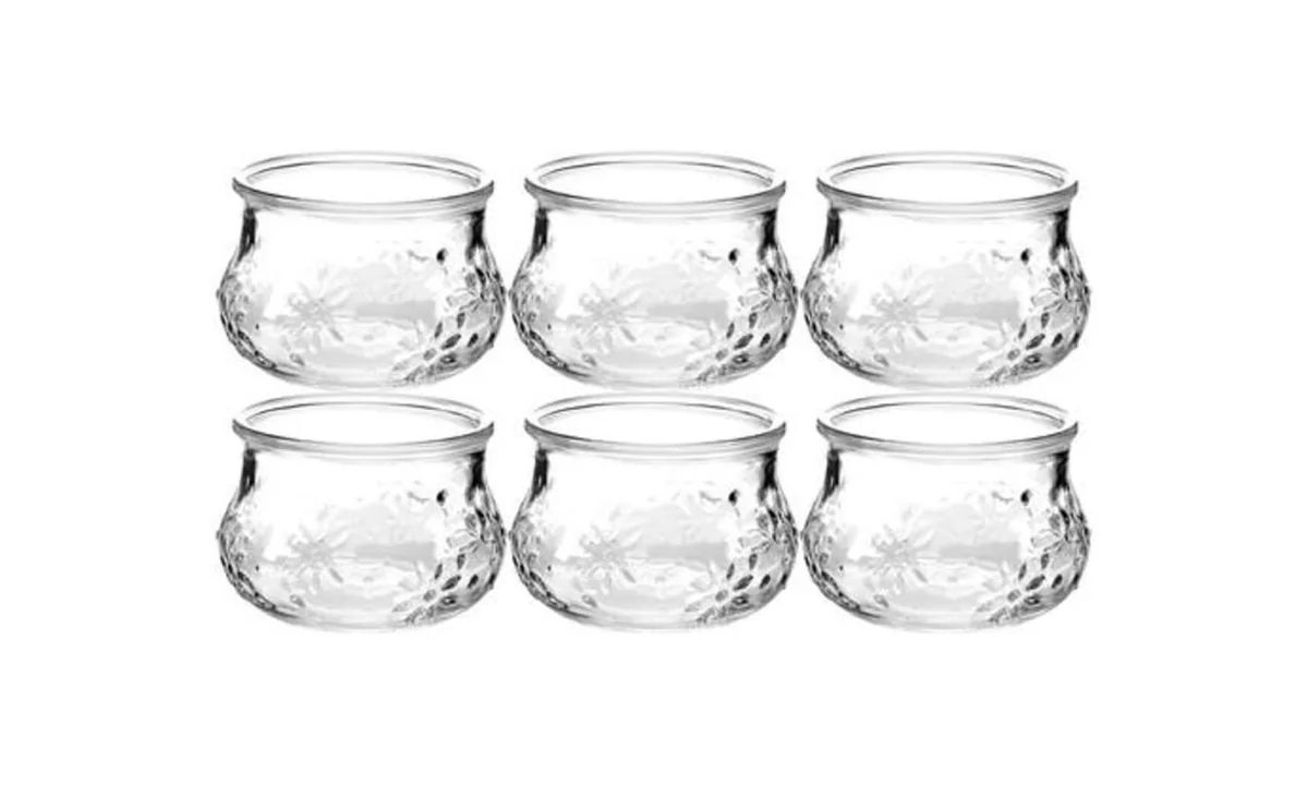 ️ Conjunto de Tigelas de Vidro 6 peças Nadir Nature