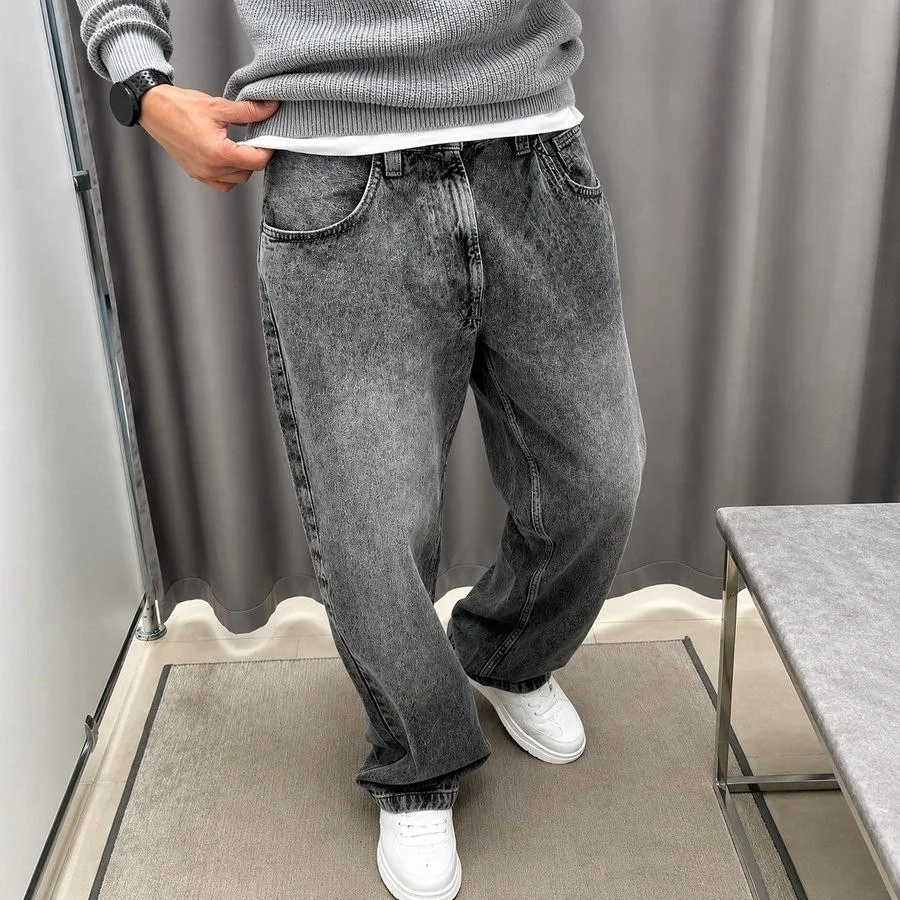 Calça Balão Jeans Streetwear Larga Bag Mercado Livre