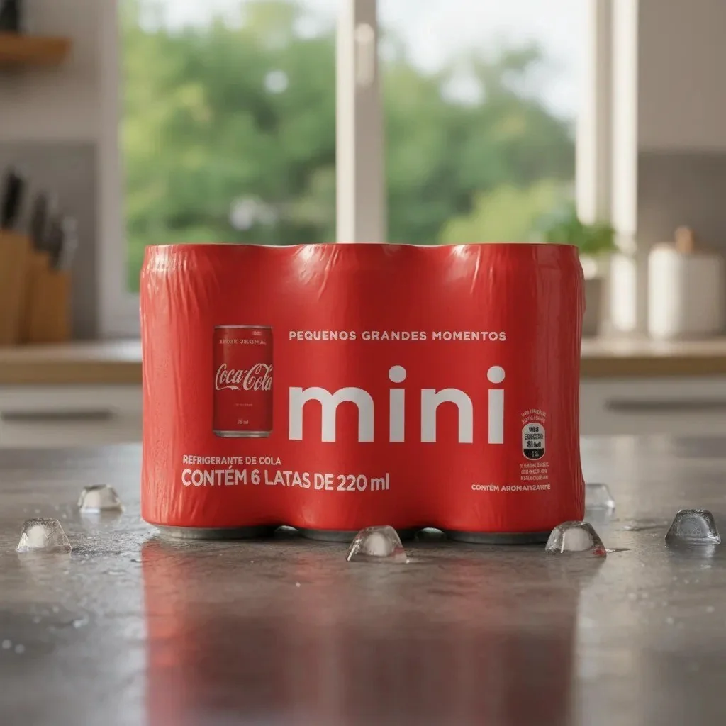 Pack de Coca-Cola lata 220ml 6 unidades