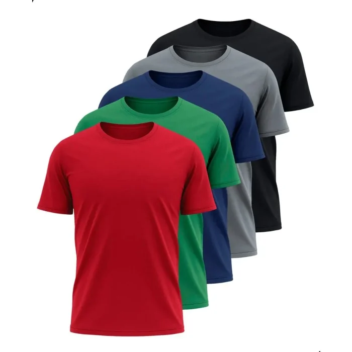 Kit 5 Camisetas Dry Fit Masculina Mercado Livre