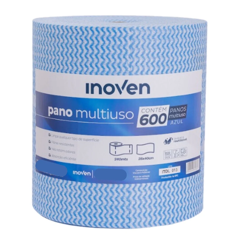 Pano Multiuso Perfex Limpeza 28x40 Cm Rolo 600 Un 240 Metros Shopee