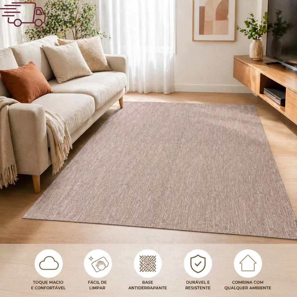 Tapete Sala Quarto Jacquard Premium Diversos Tamanhos Antiderrapante Promoção Shopee
