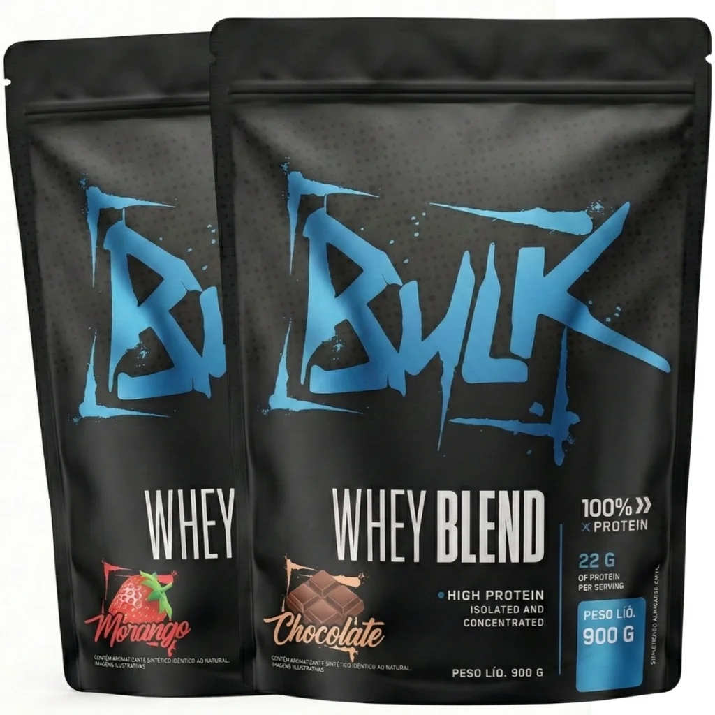 Whey Protein Isolado Blend 1800g Bulk Nutrition Shopee
