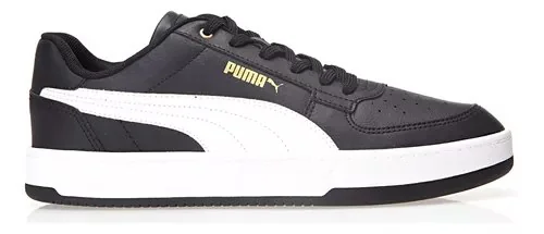 Tênis Masculino Caven 2.0 Puma Puma Black-puma White-gold Liso 42