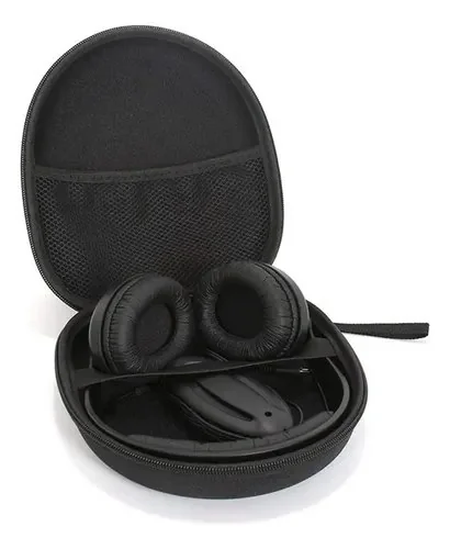 Case Estojo Para Fone De Ouvido Universal Sem Fio Bluetooth Preto