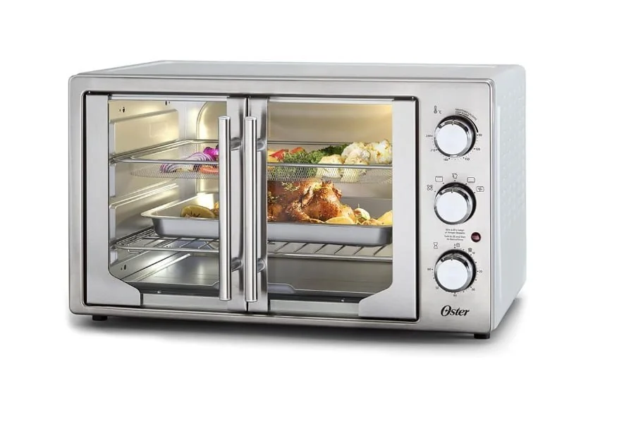 Forno e Fritadeira Sem Óleo Oster 42L French Door 2 em 1-127V