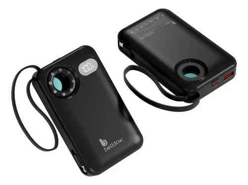 Power Bank 10000mah Anti-espionagem Rápida 22.5 Pd Ar Livre