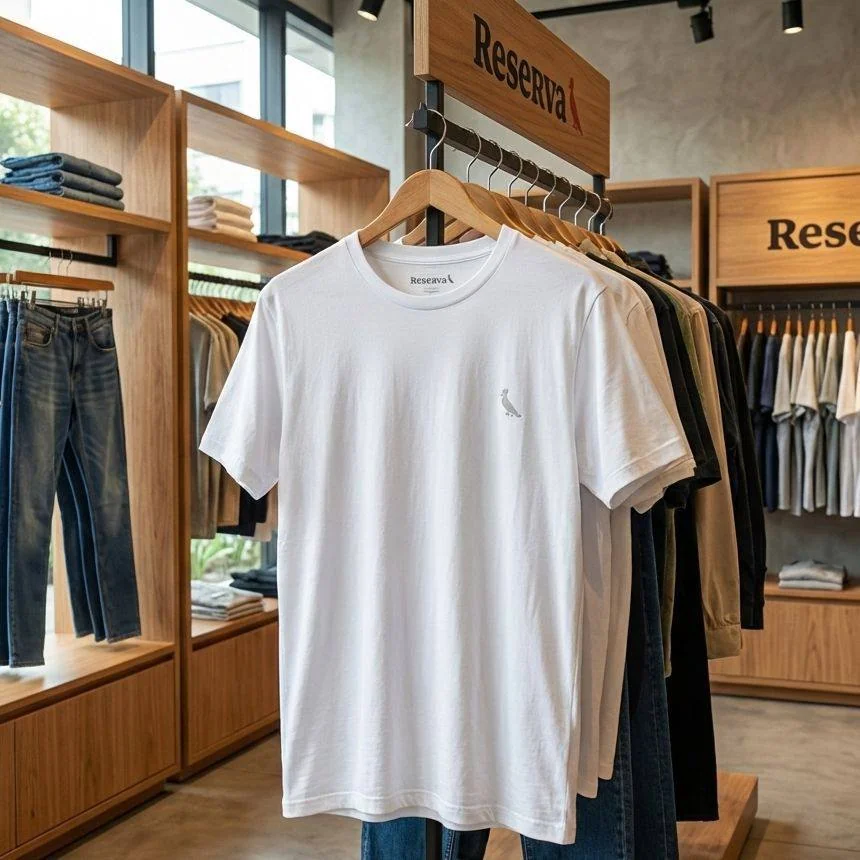 Kit 2 Camiseta Regular Essence Reserva Mercado Livre