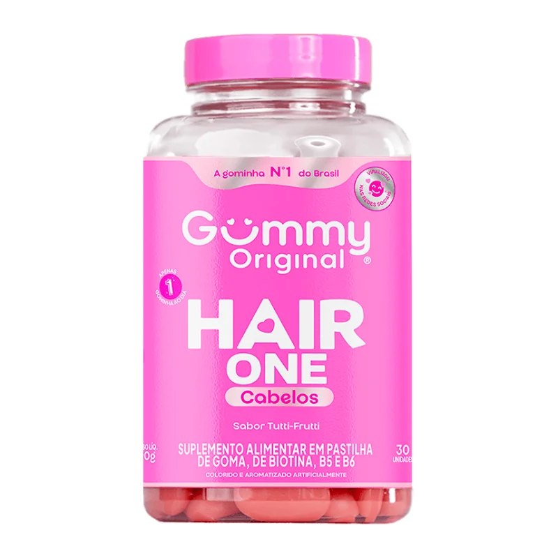 Gummy Original - Hair Suplemento Vitamina Para Cabelo E Unhas Em Goma Shopee