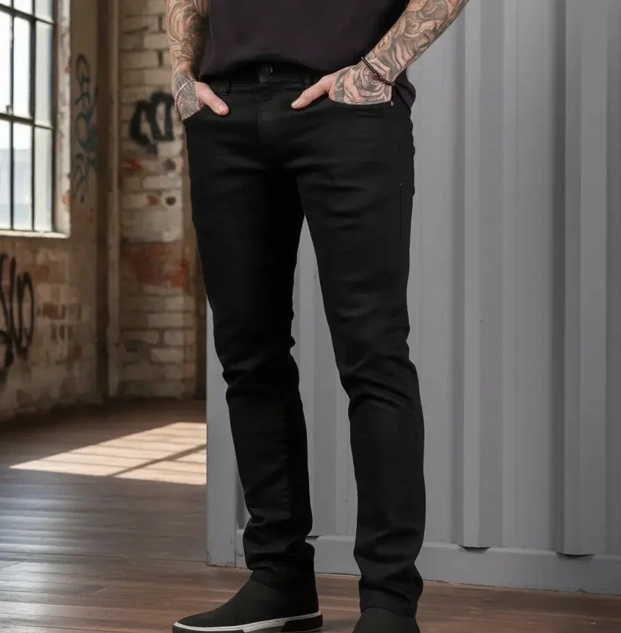 Calça Jeans Preta Super Skinny Mercado Livre