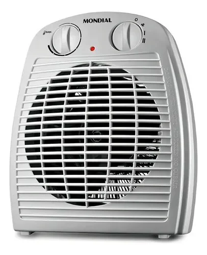 Aquecedor Elétrico Mondial Caloventor A-08 Branco 220v
