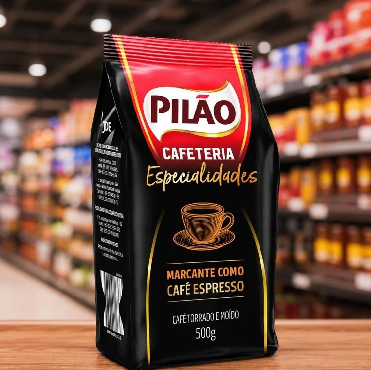 CAFE PILAO CAFETERIA ESPECIALIDADES ESPRESSO POUCH 500G