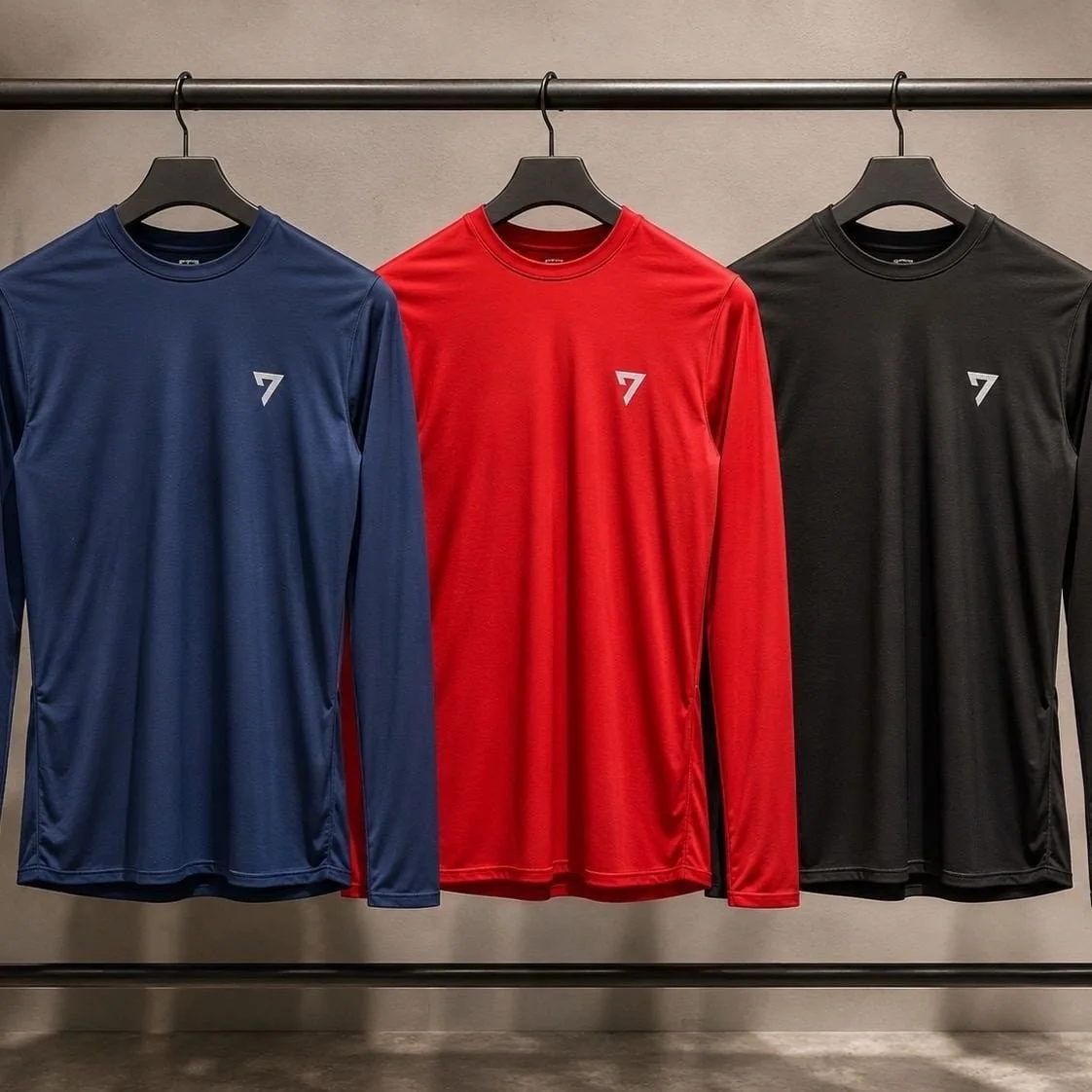 Kit 3 Camisetas Térmicas Masculina Segunda Pele UV50 - Seven Line Mercado Livre