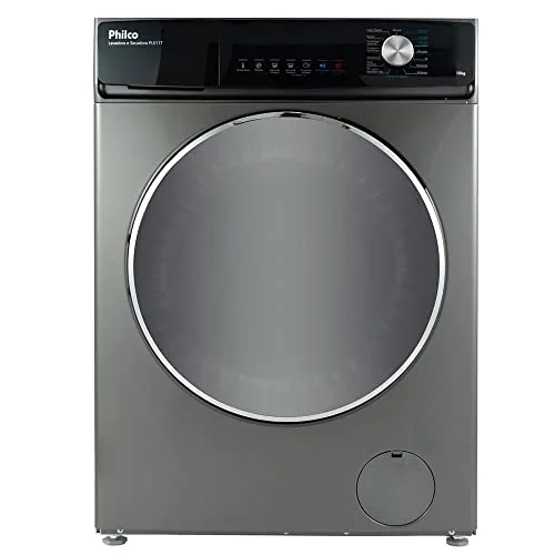Lava e Seca Philco 16 Programas Eco Inverter 10kg Inox PLS11T 220V