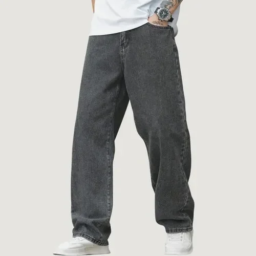 Calça Balão Calca Jeans Masculina Bag Boca Larga Streetwear