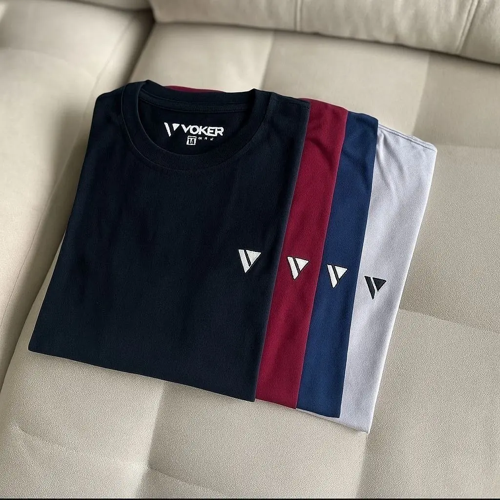 Kit com 5 Camisetas Slim Voker Mercado Livre